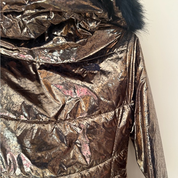 NWOT $399 THE NORHT FACE Women S Harway Insulated Parka Jacket Metallic copper - Picture 14 of 14